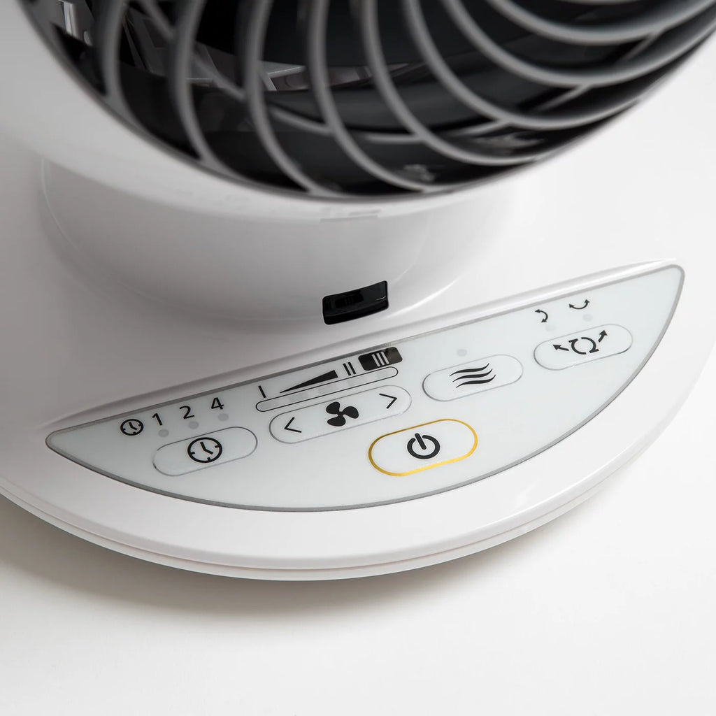 Compact Globe Oscillating Circulating Fan with Remote, White O42803