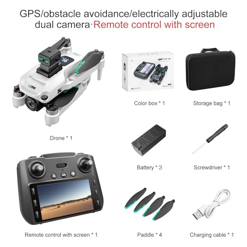 4K GPS Camera Drone for Adults with Obstacle Avoidance T867