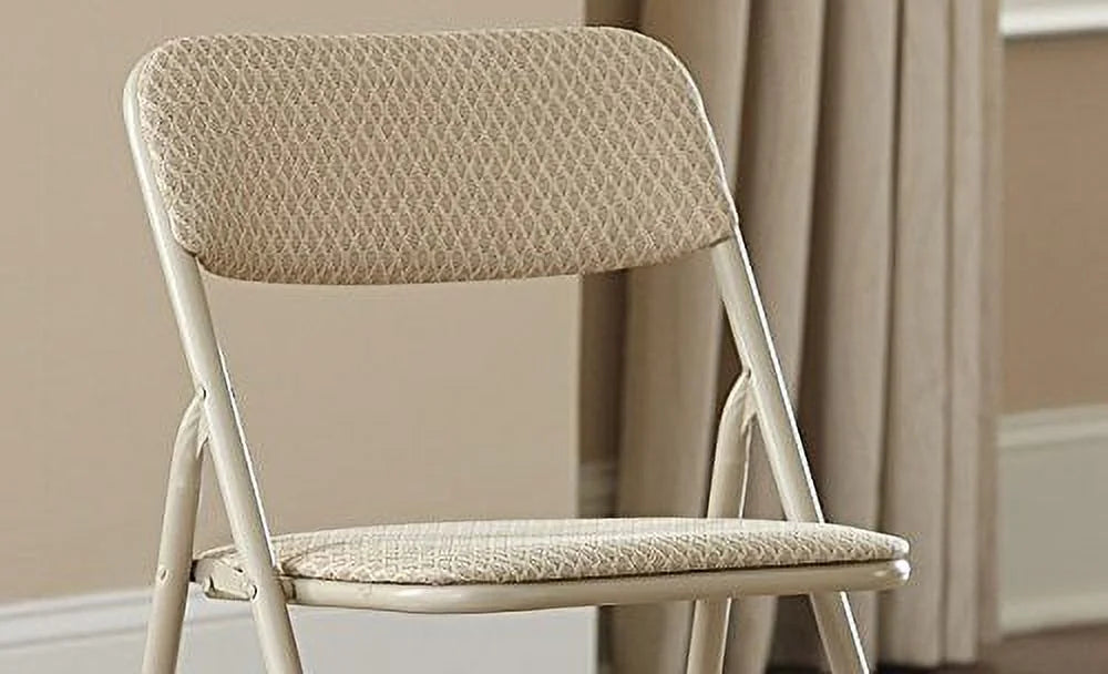 5-Piece Folding Table and Chair Set, Tan H645
