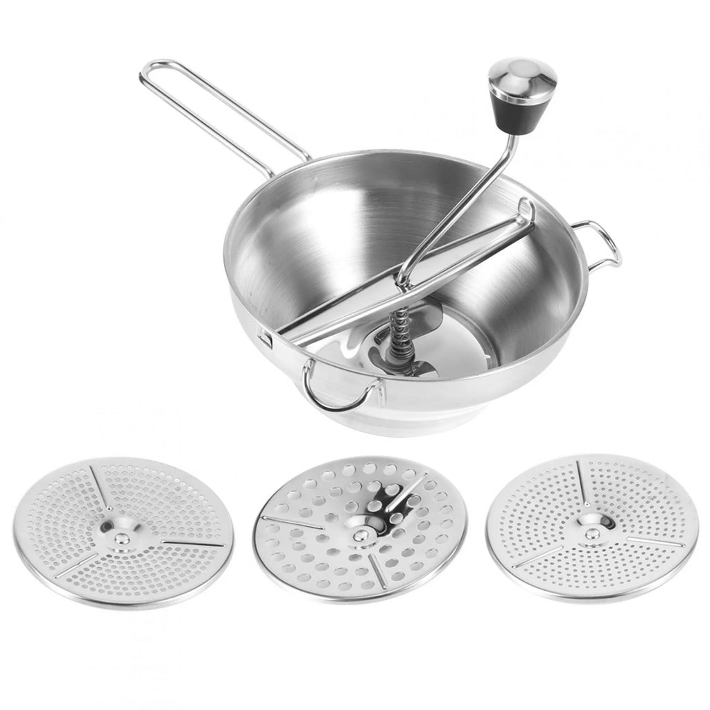 Manual Food Mixer Stainless Steel for Kitchen U8586