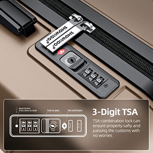 Expandable Luggage Set with TSA Lock A418040