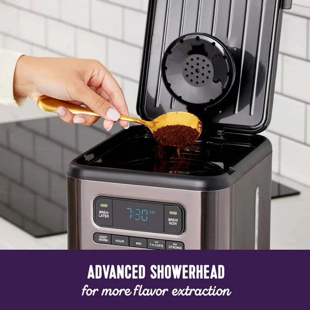 Programmable Coffee Maker, 14-Cup, Stainless Steel Y642403