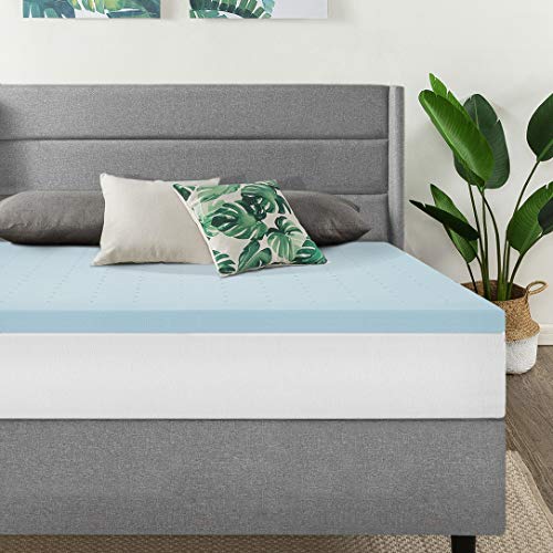 Queen Size 3 Inch Ventilated Memory Foam Mattress Topper V52104