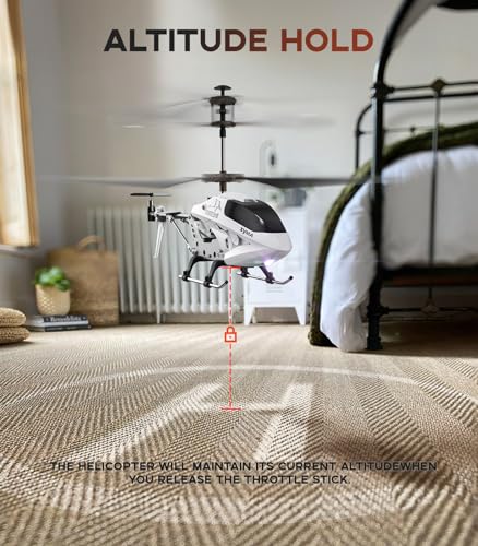 RC Helicopter with Altitude Hold, 3.5 Channel for Kids L2362
