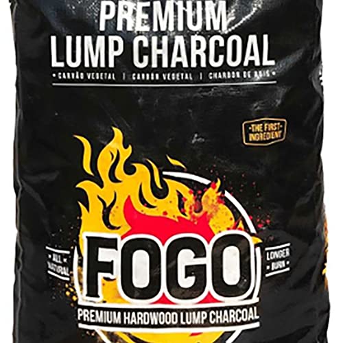 Oak Lump Charcoal for Grilling and Smoking, 17.6 lb Bag V54657