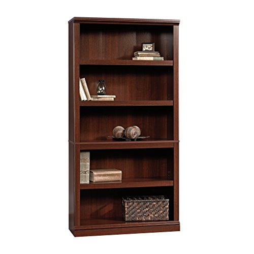 5 Tier Book Shelf Wooden Bookcase for Home Office Living Room C105