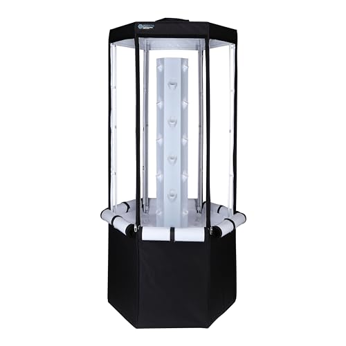 Indoor Hydroponic Growing System with LED Grow Lights and Grow Tent I692