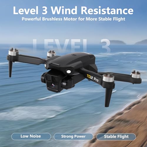 4K Camera Drone for Beginners with Foldable Design and Carrying Case D772794