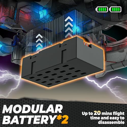 RC Plane for Kids with 360° Flip and LED Lights N145061