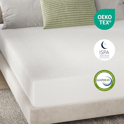 Twin Mattress, 12 Inch Gel Memory Foam, Medium Firm Feel K502