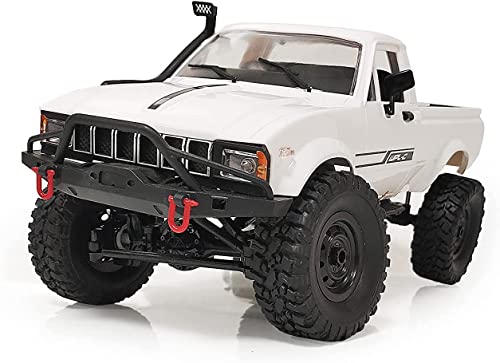 RC Crawler 4x4 Offroad Truck with LED Light, 2.4GHz 1/16 Scale RTR H492425