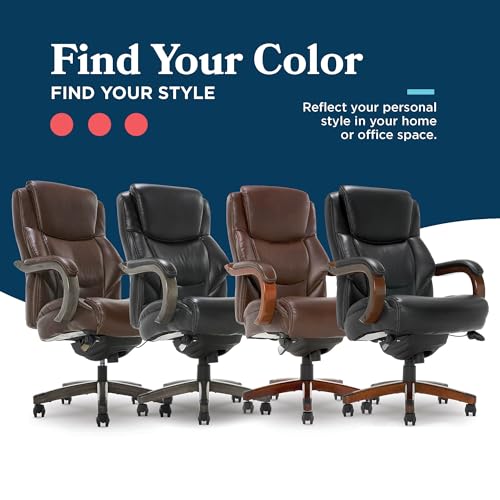 Executive Office Chair with Lumbar Support and Memory Foam Cushion T501837