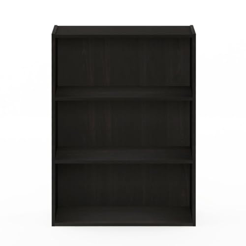 3-Tier Open Shelf Bookcase, Americano E787305