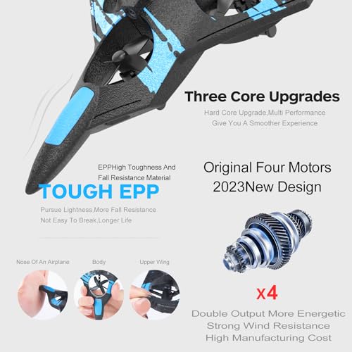 RC Airplane Drone Quadcopter with Auto Hovering, 3D Flips, 3 Speed Modes G11194