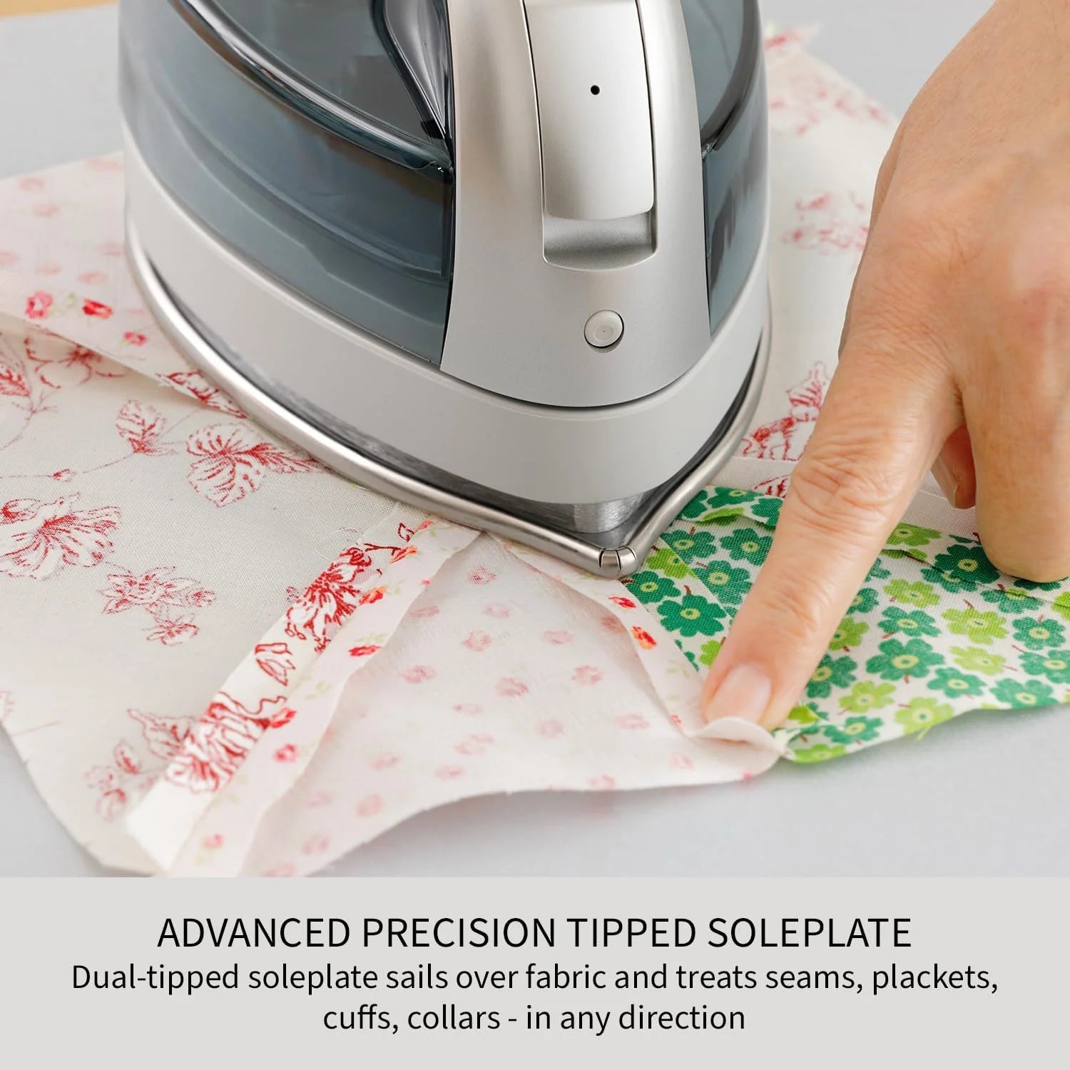 Cordless Iron, Portable 360-Degree Dry and Steam Iron with Stainless Steel Soleplate N568685