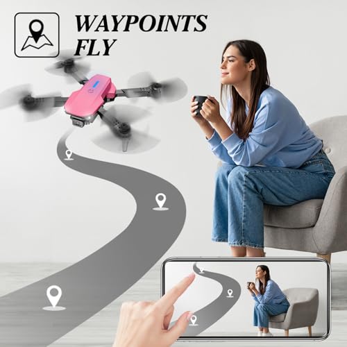 Mini Drone with 1080P Camera for Kids Beginners, Foldable, Gesture Selfie O280