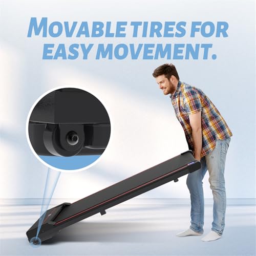 Walking Vibration Pad with APP, 3 in 1 Under Desk Treadmill, Low Noise with Remote Control V76557