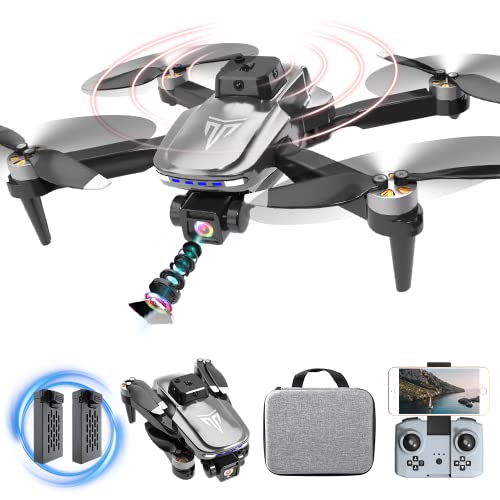 4K Camera Drone for Adults, Foldable FPV with Brushless Motor G69857