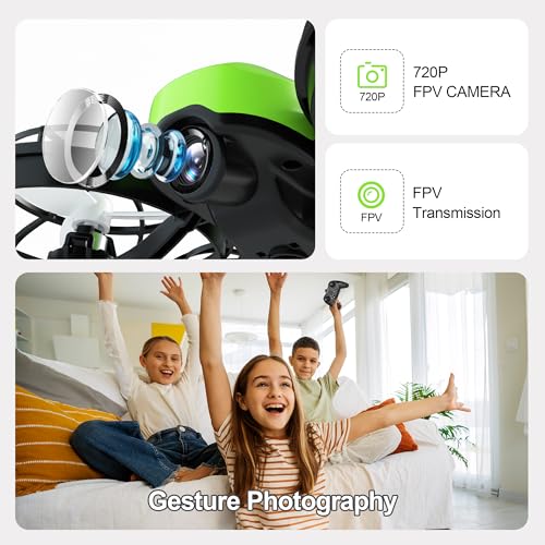 Mini Drone for Kids with Camera, Indoor RC Quadcopter Toy I98021