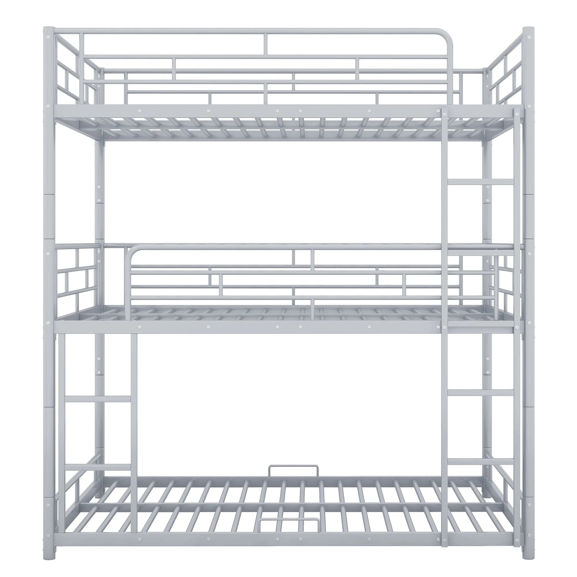 Triple Bunk Bed with Metal Frame G477367