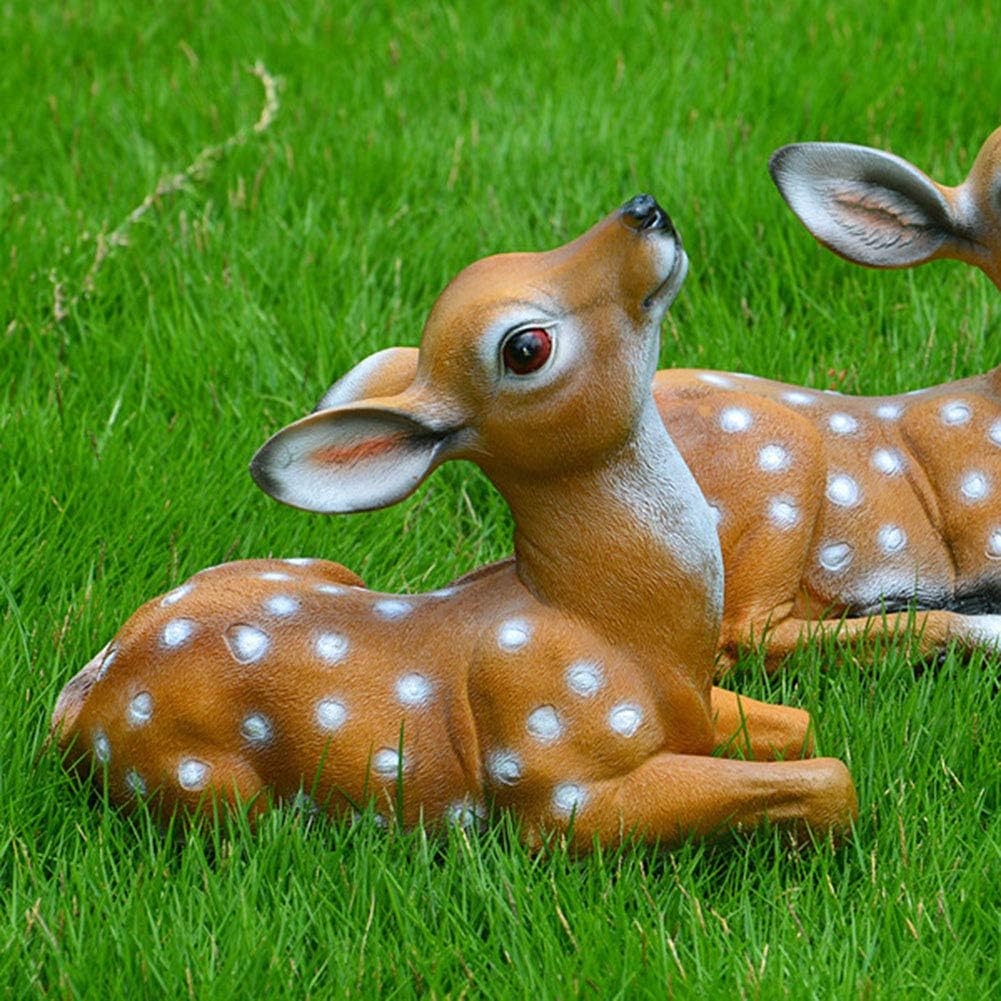 Garden Sika Deer Statue Outdoor Decor G5887