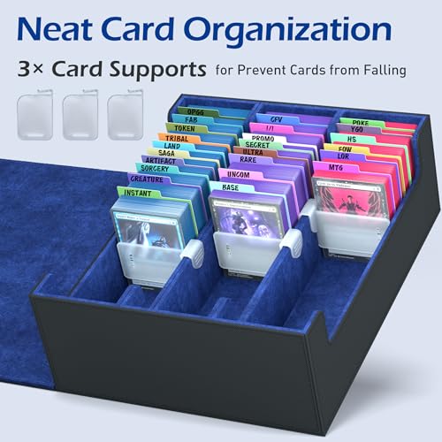 Trading Card Storage Box with 50 Sleeves and 24 Dividers G3044