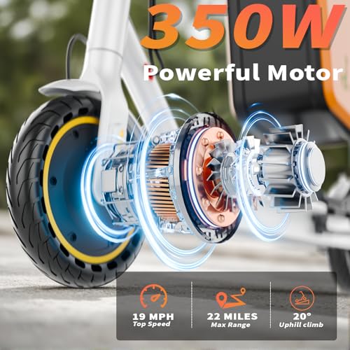 Foldable Electric Scooter for Adults, 22 MPH, 22 Miles Range A144