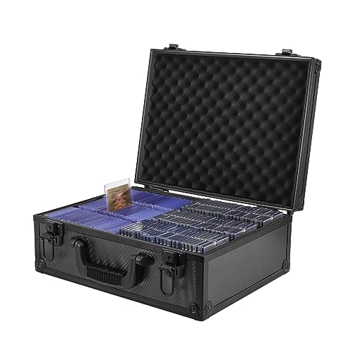 Toploader Storage Box for 3" x 4" 35pt Rigid Card, Top Loader Card Storage Hard Case, Sports Card Storage Boxes for Trading Cards, Top Loaders Holder (Holds 600+ Toploaders)