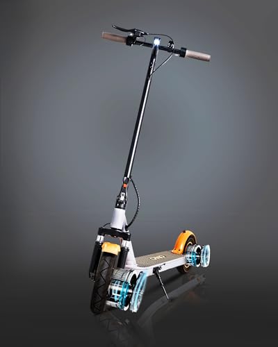 Electric Scooter for Adults, Powerful 500W/1500W Peak Motor, 8.5"/10" Tires, Max 21/28/35 Miles Long Range, Top Speed 19/21/25 MPH, APP, Folding E Scooter with Dual Suspension for Adults and Teens