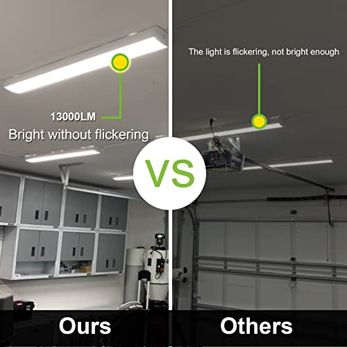 4FT 120W LED Shop Light Linkable, 5000K, 2 Pack E2458