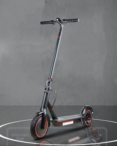 Electric Scooter for Adults, 500W Motor, Folding with Dual Suspension D383
