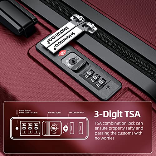 Expandable Luggage Set with TSA Lock A418040