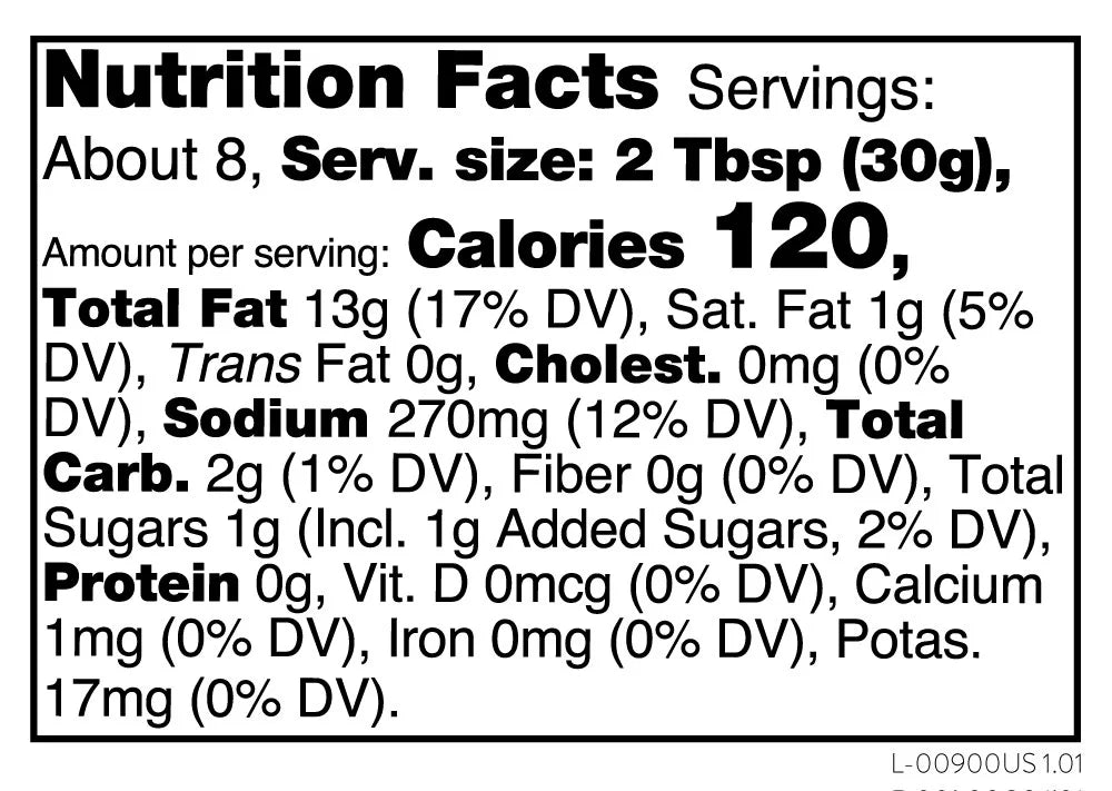Dairy Free Homestyle Ranch Vegan Salad Dressing, 8.36 oz, 6 Pack M6060