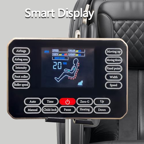 Massage Chair Full Body, Zero Gravity Recliner with Heat and Air Massage C752