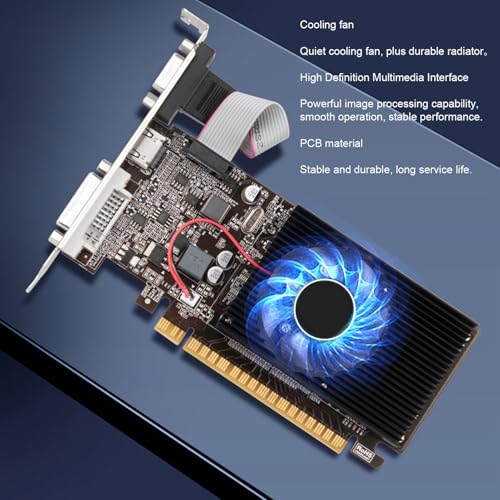 2GB DDR3 Desktop Graphics Card, PCIe x16, DVI, VGA, HDMI S27069