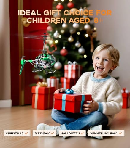 RC Helicopter with Altitude Hold, 3.5 Channel for Kids L2362