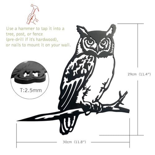 Metal Cardinal Garden Wall Art Outdoor Sculpture T9318