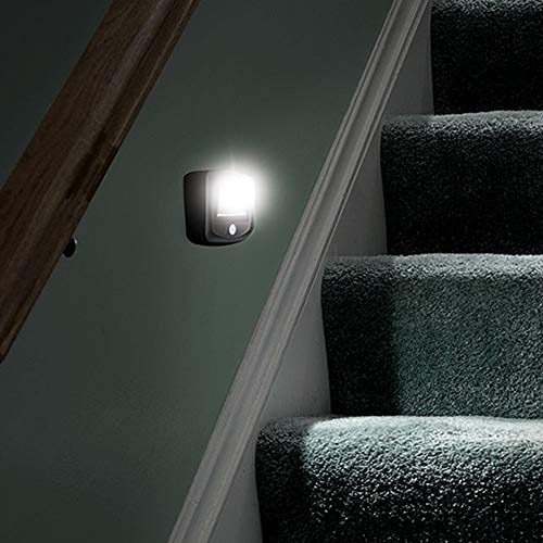 Motion Sensing LED Step Light, 1-Pack, Brown M140236
