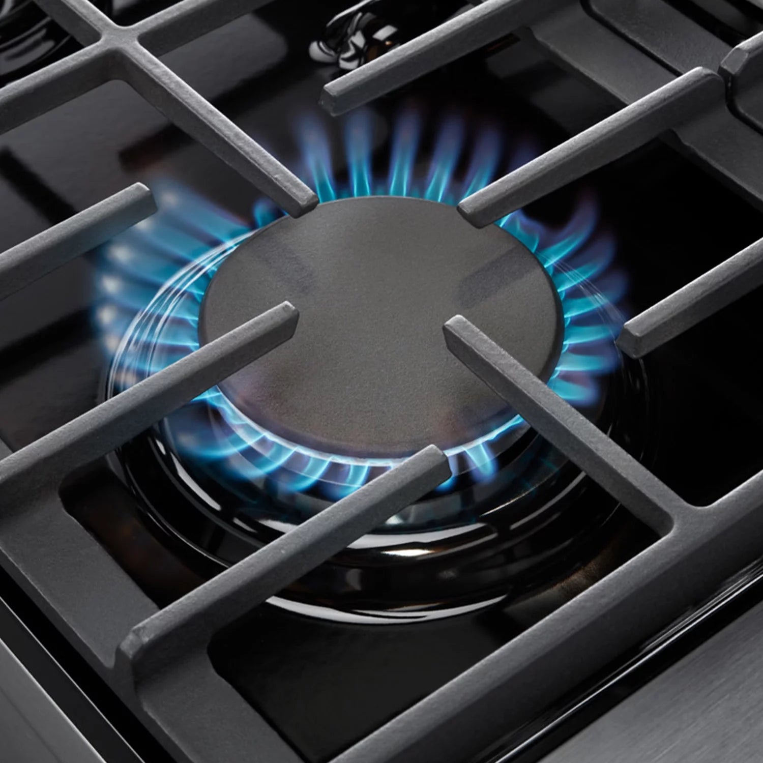 36-Inch Gas Range, 6 Burners, Stainless Steel A6518
