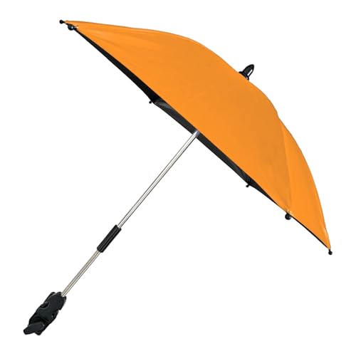 Chair Umbrella with Universal Clamp,Adjustable Beach Umbrella for Chair w Storage Bag 42 inches 360° Swivel UPF 50+,Portable Clamp on Patio Chair Beach Chair Stroller Wheelchair Golf Carts