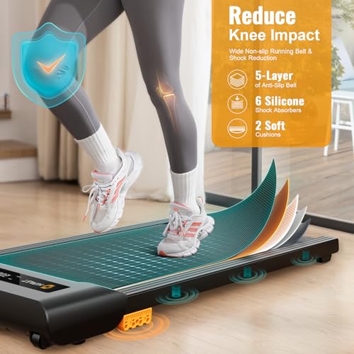 Under Desk Treadmill with Remote Control and LED Display A90039