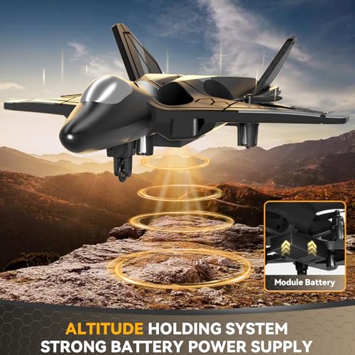 RC Plane with Camera, Foam Remote Control Drone for Kids and Adults V58020