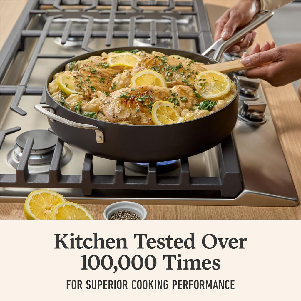 Hard-Anodized Nonstick 5-Qt. Sauté Pan with Lid N469450