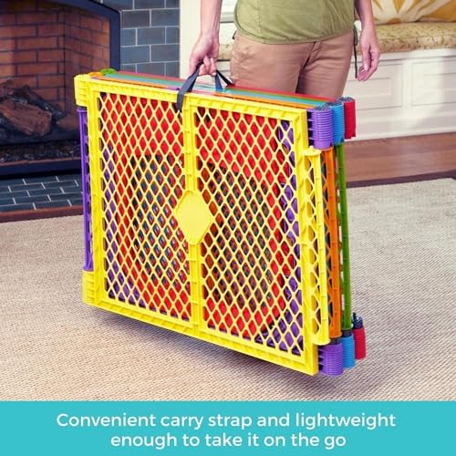 6 Panel Free Standing Play Yard, Indoor or Outdoor Baby Playpen, 26" Tall L806
