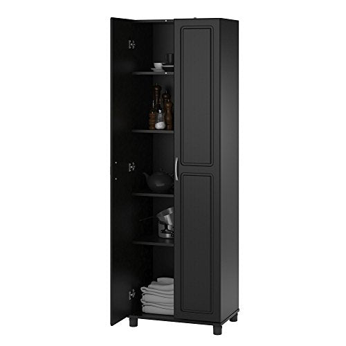 Utility Storage Cabinet 24 inch Black Q7002