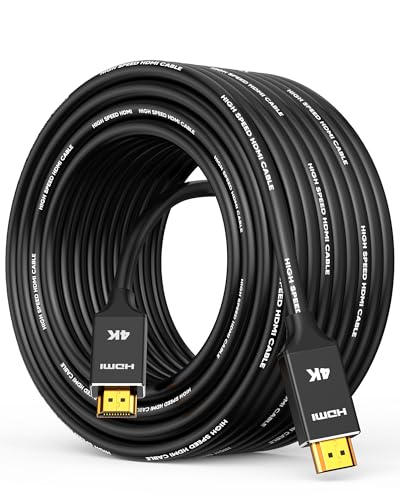 4K HDMI Cable 50ft, in-Wall CL3 Rated, High Speed with HDR10 E359430