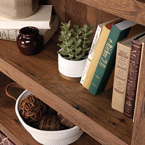 5 Tier Book Shelf Wooden Bookcase for Home Office Living Room C105