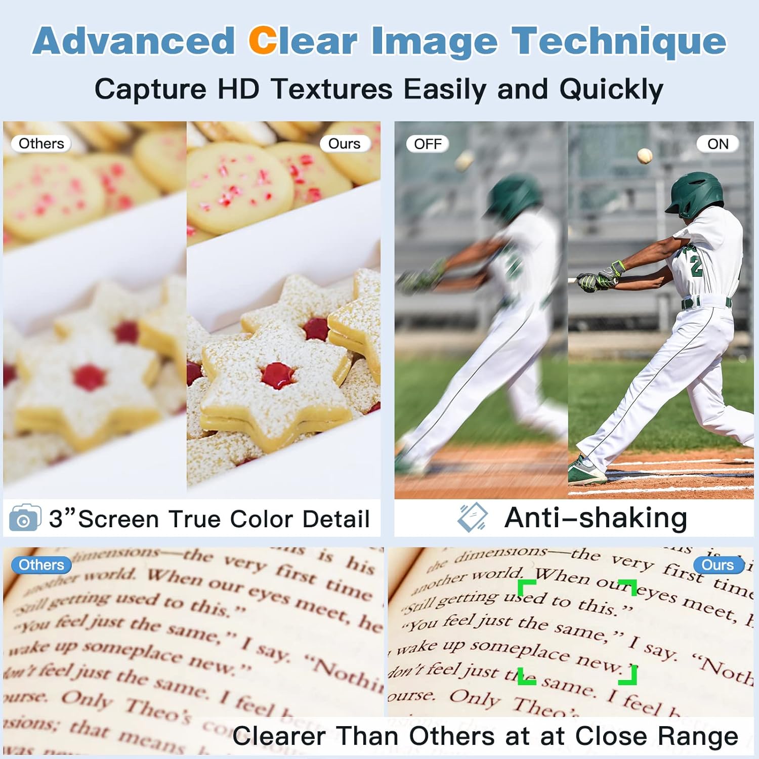 4K Digital Camera for Photography, Autofocus, 48MP Vlogging with Flip Screen K823