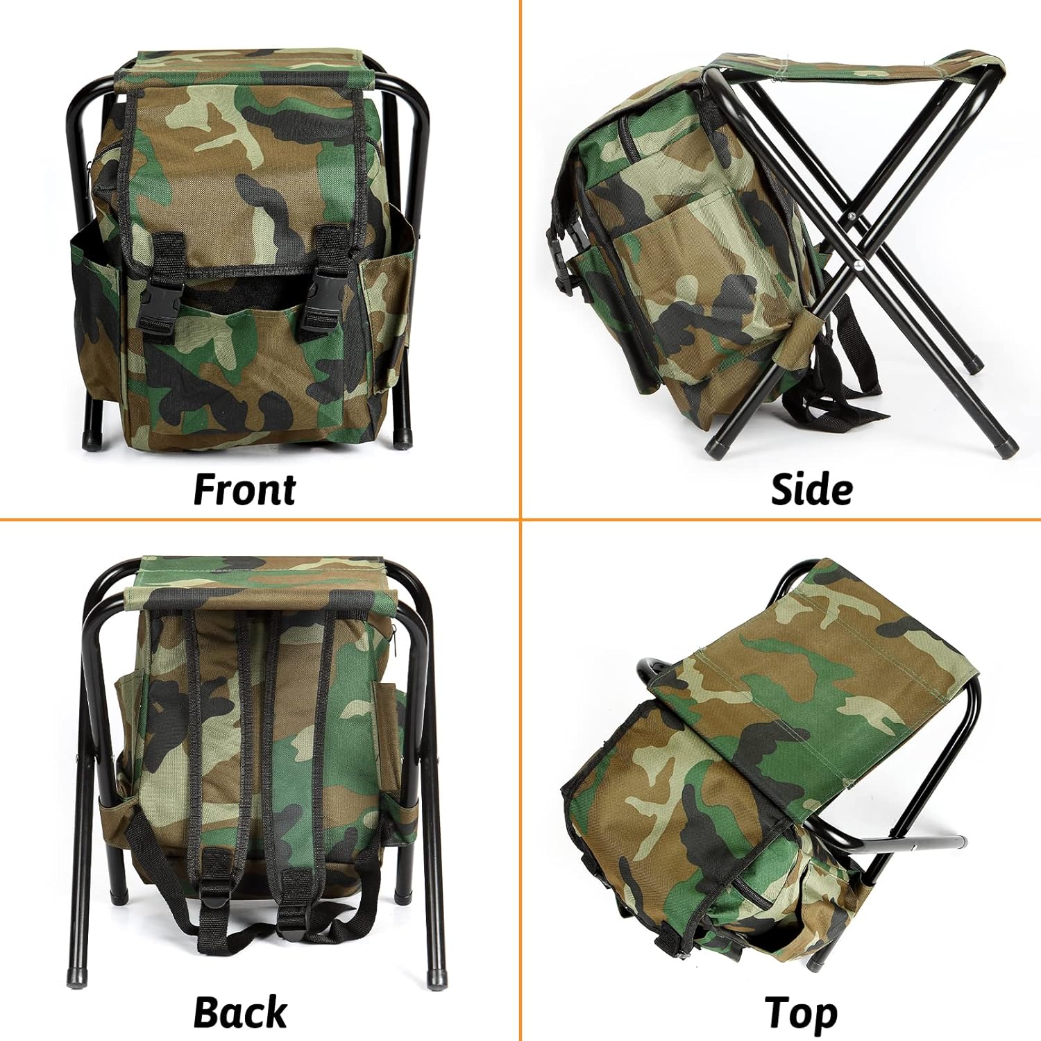 Portable Folding Camping Stool with Picnic Bag for Outdoor Travel G7280