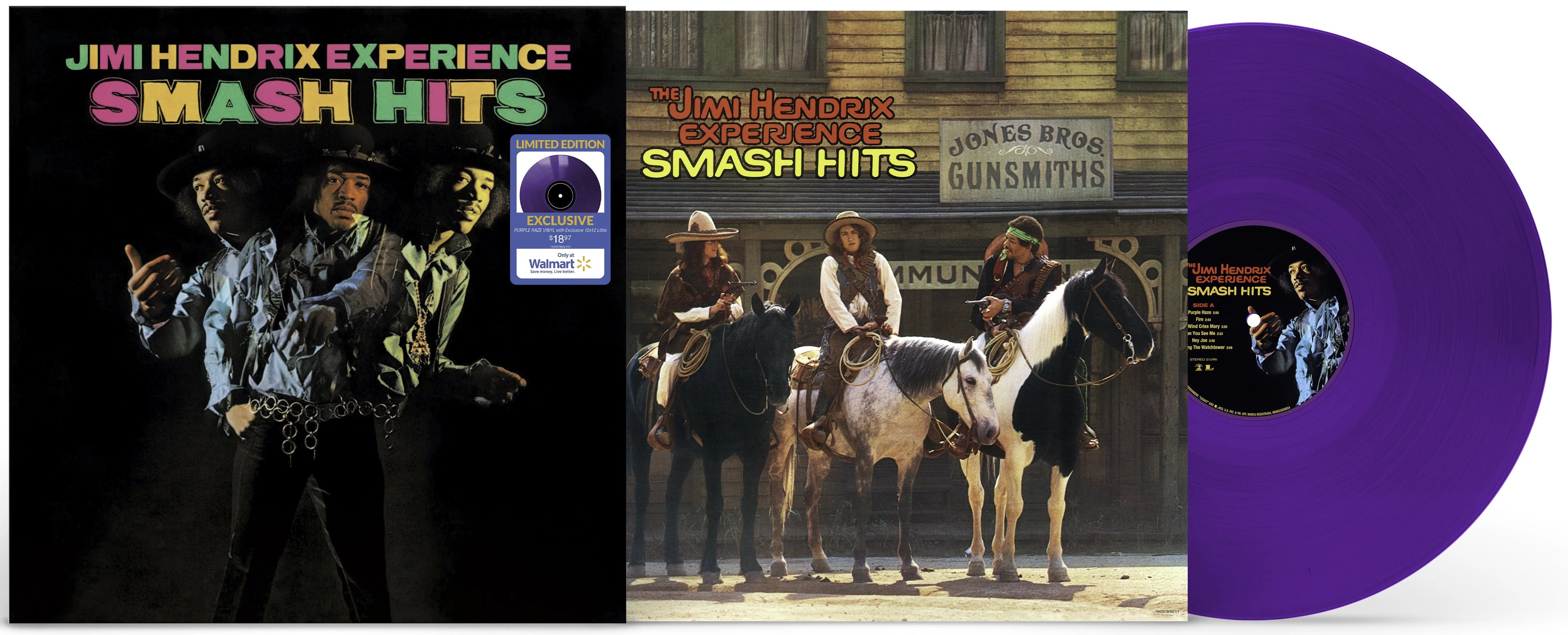 The Jimi Hendrix Experience - Smash Hits (Walmart Exclusive) - Vinyl